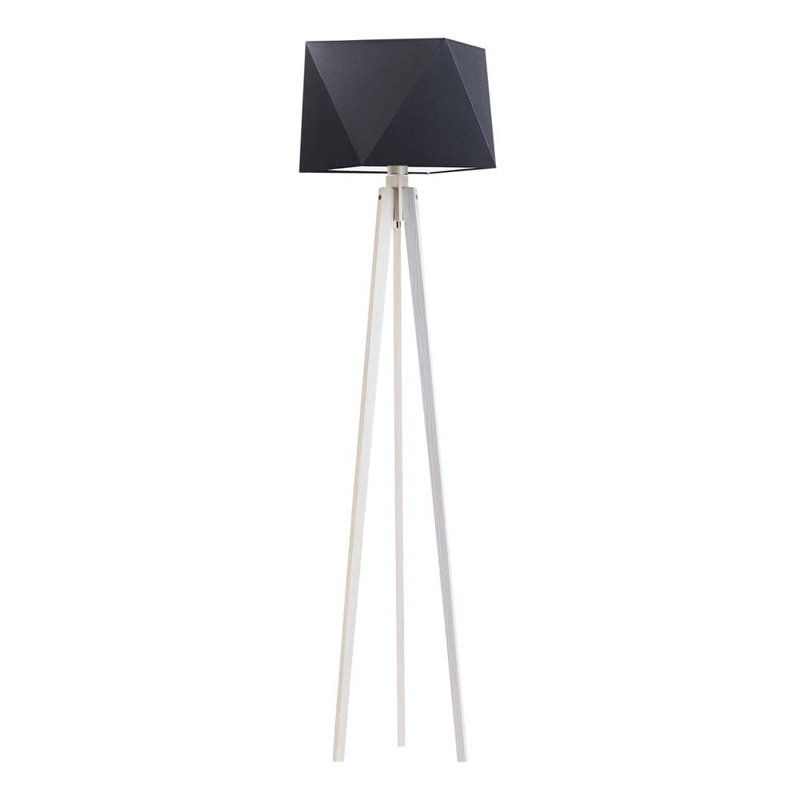 Artis 151cm Tripod Floor Lamp, Black, White