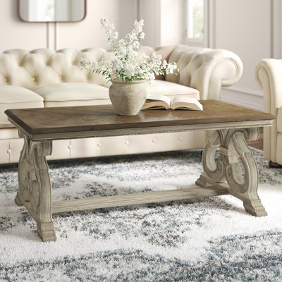 Table basse à tréteaux Kallas