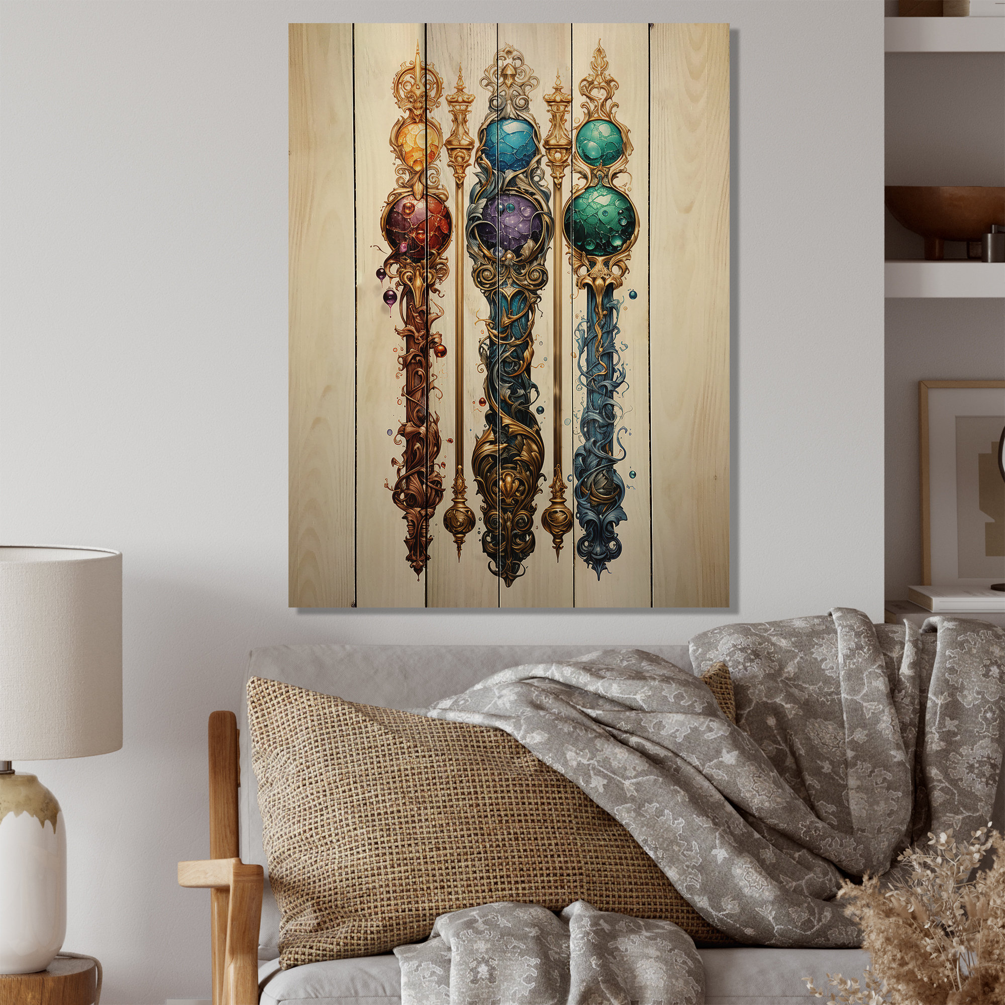 Bungalow Rose Islam Art Pillars Of Islam II On Wood Print | Wayfair