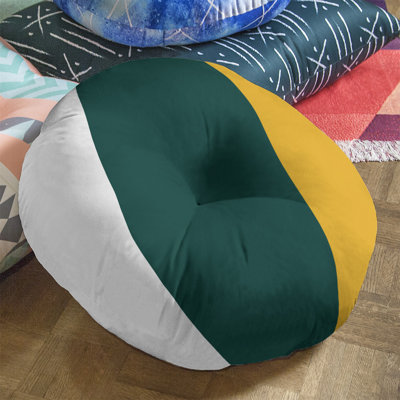 Striped Reversible Throw Pillow