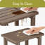 Table basse en poly Adirondack-2054468297