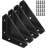 4 supports d'angle trapézoïdaux