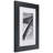 Tennell Black Matte Picture Frame with Mat-1212989135