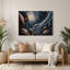 Art mural noir Sci Fi