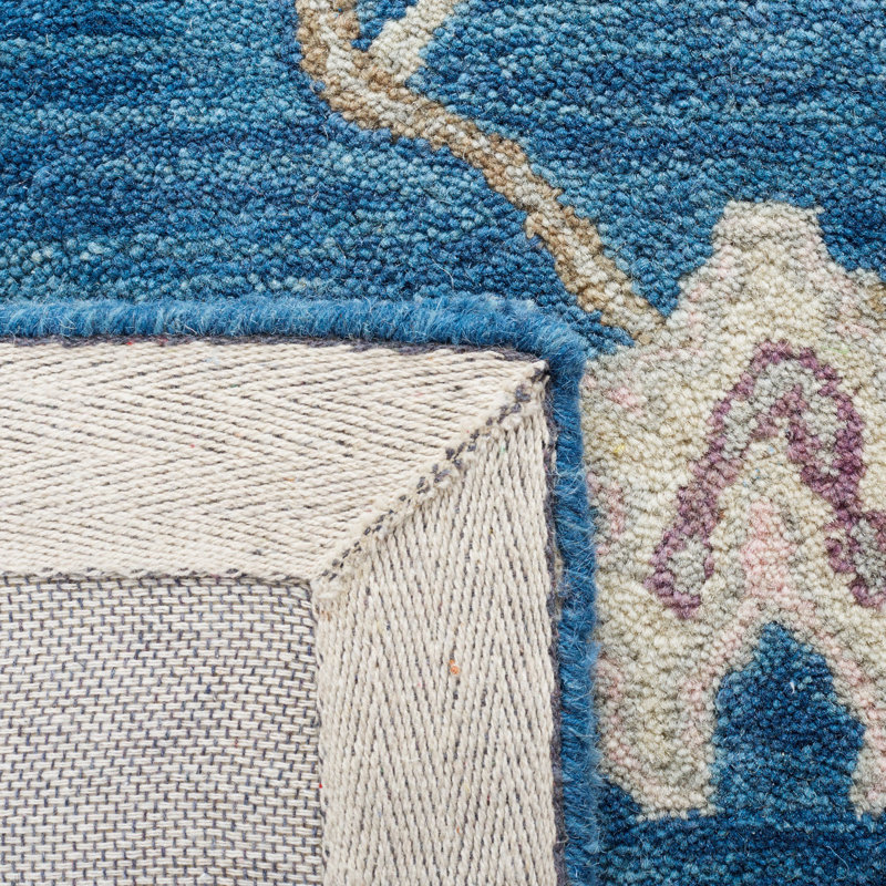 Tapis oriental en laine touffeté à la main Lisabeth, Rectangle 8 pi x 10 pi