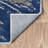 Abani Skelton Collection ATL190B Abstract Splash Grey Blue Area Rug-2028474564