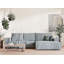 5 Seater Reclining Corner Sofa -1481513164-1481513181