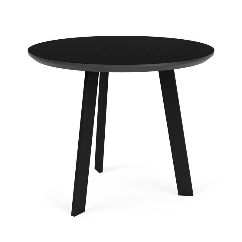 Table de bout Waterfall, Noir, Nuit noire