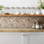 Kristi 30cm x 30cm PVC Wood-Effect Tile in Brown
