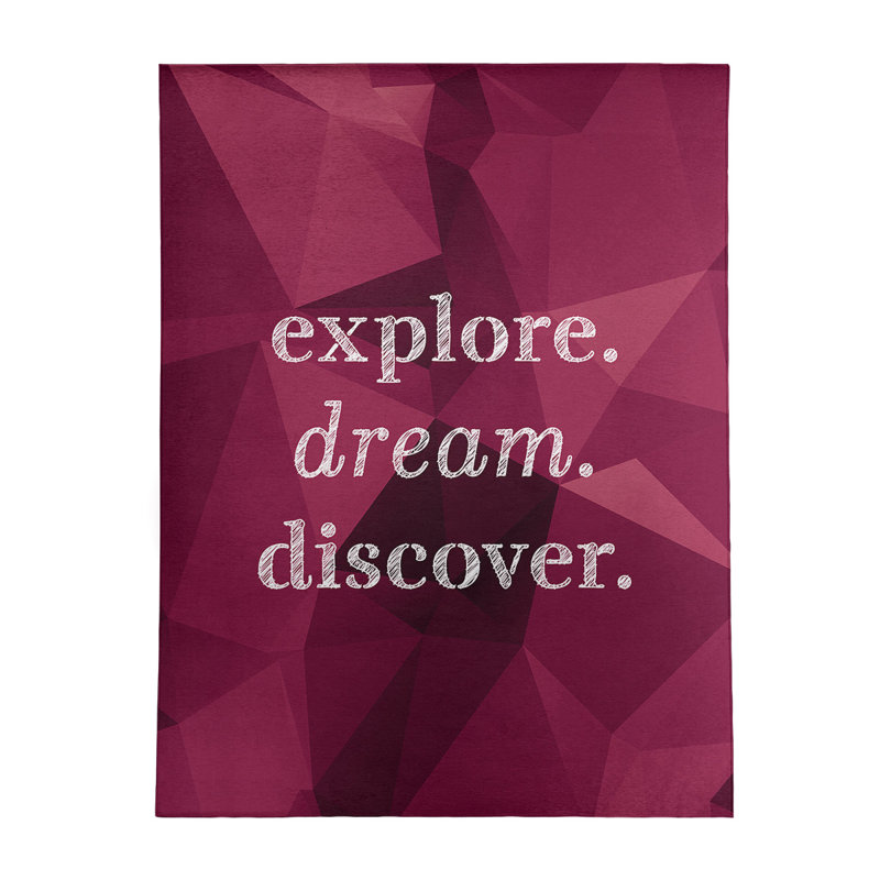 Tapis en poly-chenille discover rêve discover, Rectangle 5 pi x 7 pi