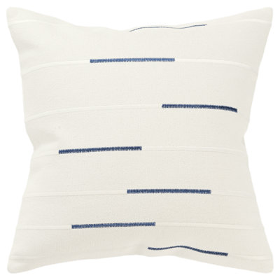 Oda 20" x 20" Embroidered Throw Pillow