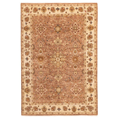 Jamshidpour Brown Rug 6'9" x 10'0"