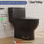 Toilette allongée une pièce Concord, toilette brute blanche 12 po avec siège Comofrt ADA (siège inclus)-100542131
