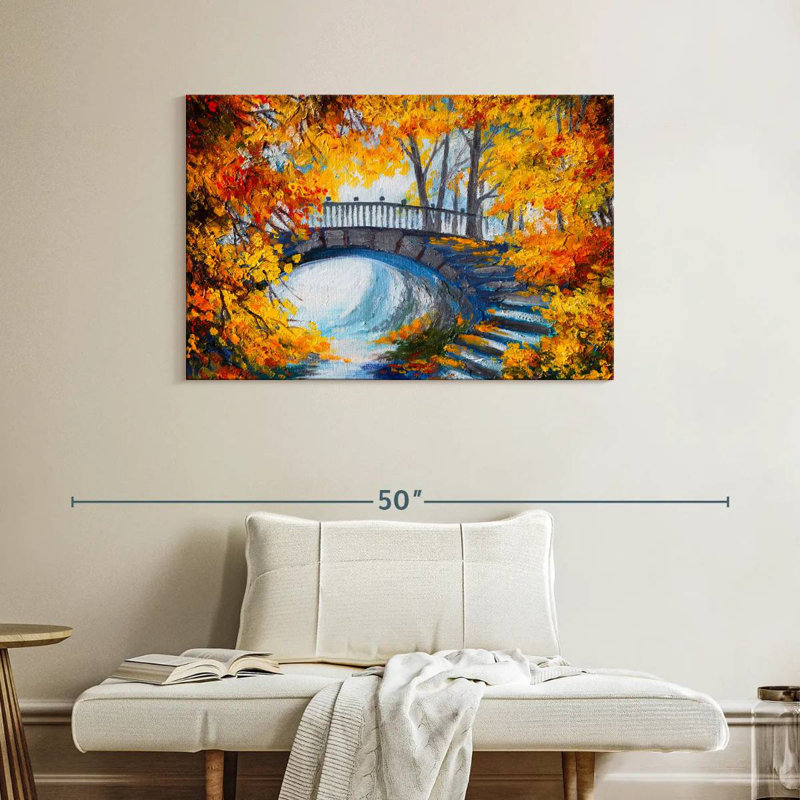 Lilie The Fall, 26" H x 39" W