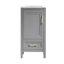 Meuble-lavabo gris 18 po entièrement assemblé-887060097