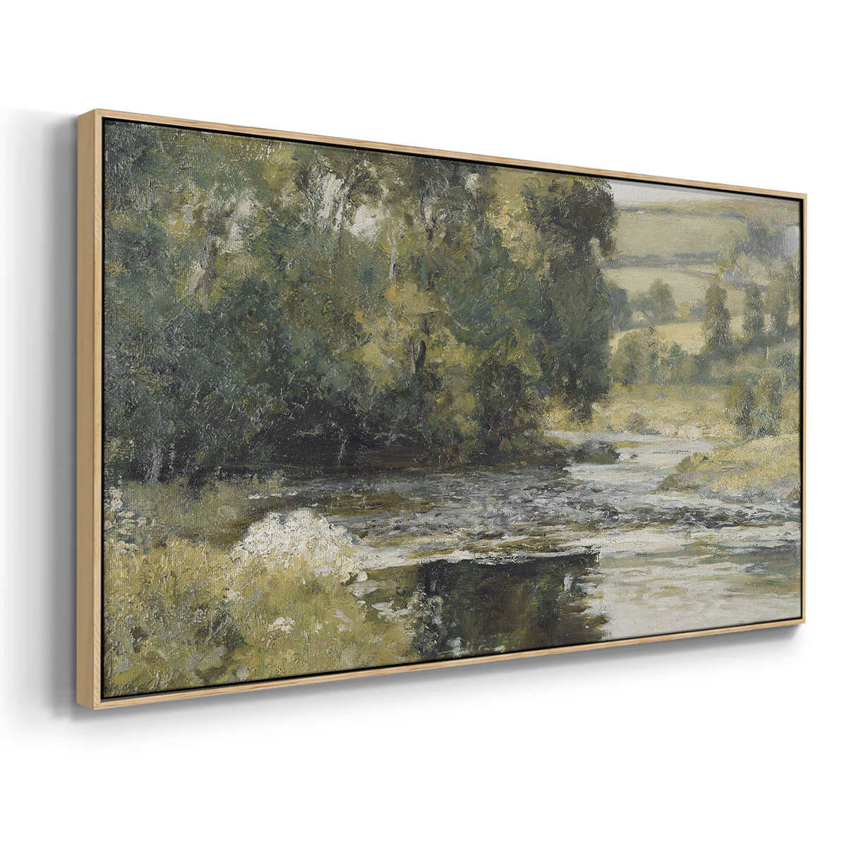 Landscape Series-MCXXXIX- Framed Gallery Wrapped Canvas