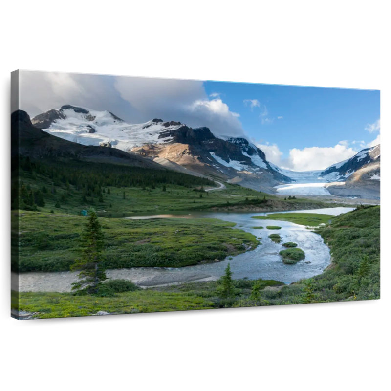Glacier Alvord Athabasca, H 24 po x l 36 po