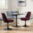 Lippa Upholstered Swivel Dining Chair-105239767-105239764