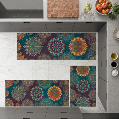 Tapis de cuisine Mandala