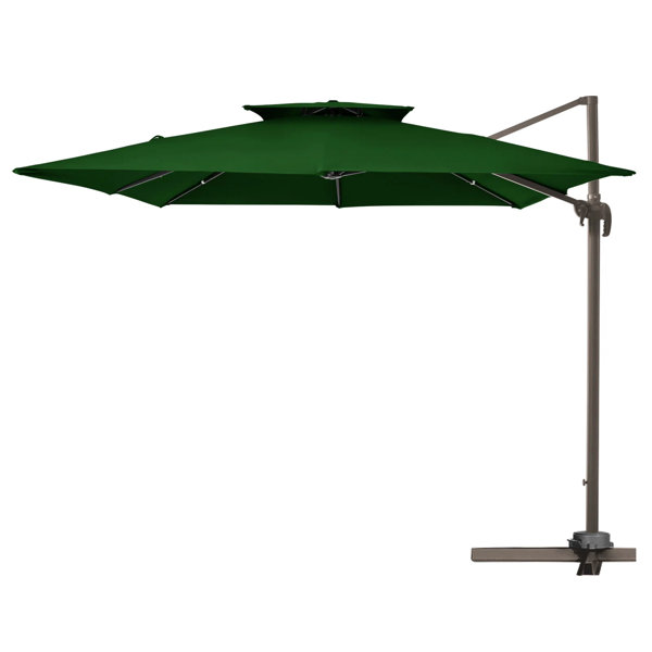 Freeport Park® Caillo 10 Lighted Cantilever Umbrella & Reviews