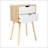 Set Of 2 Bedside Table With Two Drawers-705414519