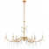 Joliet  Light Branches Iberia Crystal Chandelier