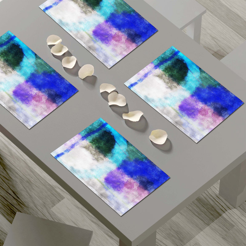 Napperon abstrait en polyester