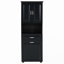 Grande armoire de salle de bain avec panier à linge-1893791880