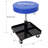 250 LBS Rolling Pneumatic Creeper Garage,Adjustable Mechanic Stool with Tool Tray Storage