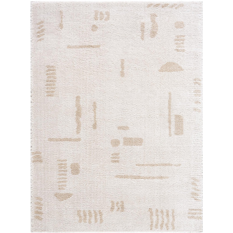 Tapis tissé à la machine Zuhur FSG-2301, Rectangle 5 pi 3 po x 7 pi