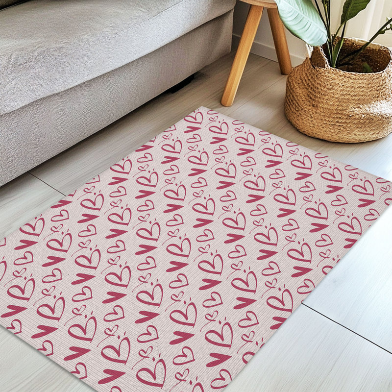 Tapis tressé romantique, Rectangulaire 3 pi x 5 pi