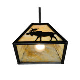 Lone Moose 1 - Light Pendant