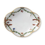 Royal Copenhagen Star Fluted Christmas Accent Platter