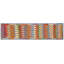 Turkish Bohemian Riva Hand-Woven Kilim Runner - 2'11'' X 9'9''