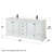 Deborah 80'' Double Bathroom Vanity with Marble Top-61133073-51712444-97791432