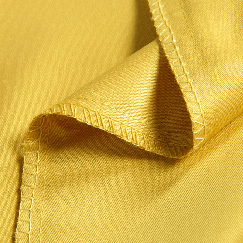 Bed Pillowcases, 1800 Brushed Microfiber Pillow Cases with Envelope Closure - NTBAY, Standard, Yellow