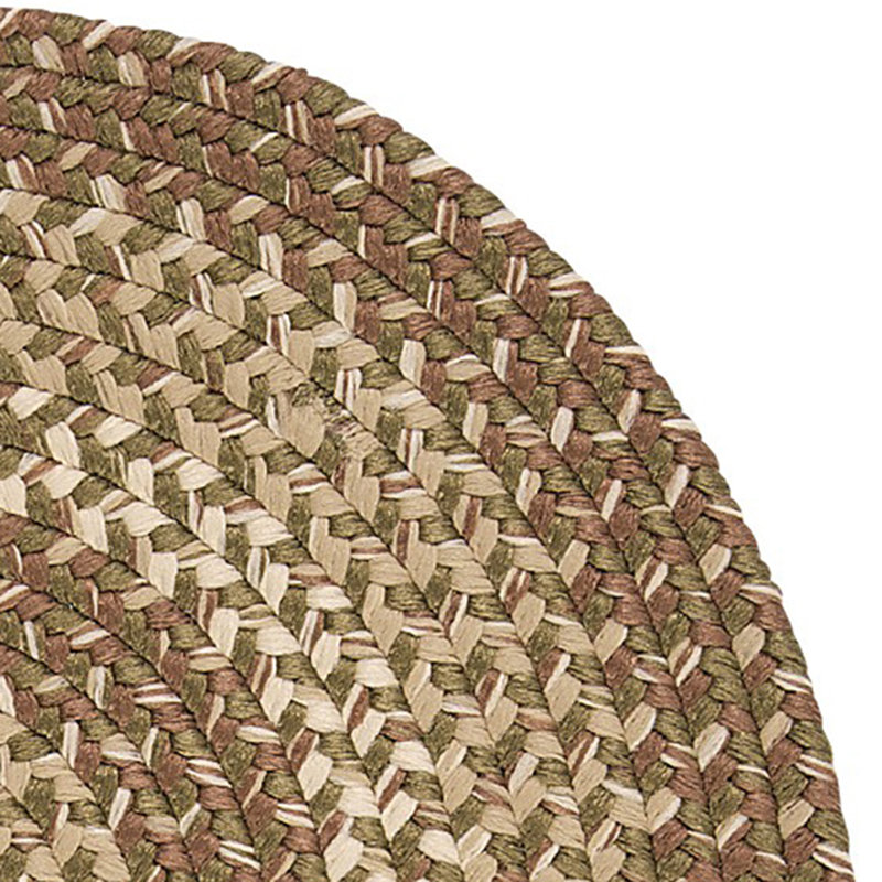 Tapis intérieur / extérieur Walddon - vert, Ovale 3 pi x 5 pi