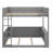 Queen Size Bunk Bed With Integrated Shelves, Storage Space, LED Lighting, And USB Port-1617778676