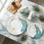 Service de table en porcelaine bleue 222 pièces 222 Service Fifth Peacock 222 - Peacock Garden