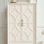 Grande armoire de rangement Mid-Century moderne avec tablettes et tiroirs réglables-127068799