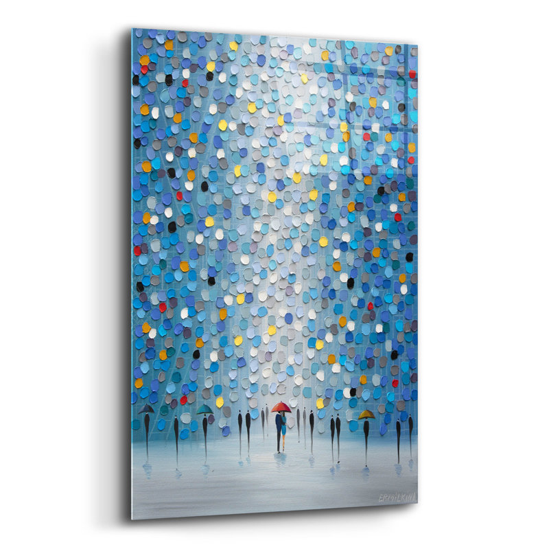 «Blue Heaven» par Ekaterina Ermilkina - impression sans cadre, H 16 po x l 12 po x P 0,13 po