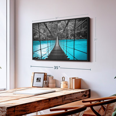 Impression sur toile Suspension Bridge