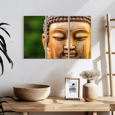 Adella Golden Buddha Head