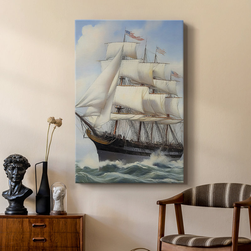 NAUTICAL Series LX - Gallery Cavas, H 18 po x l 12 po