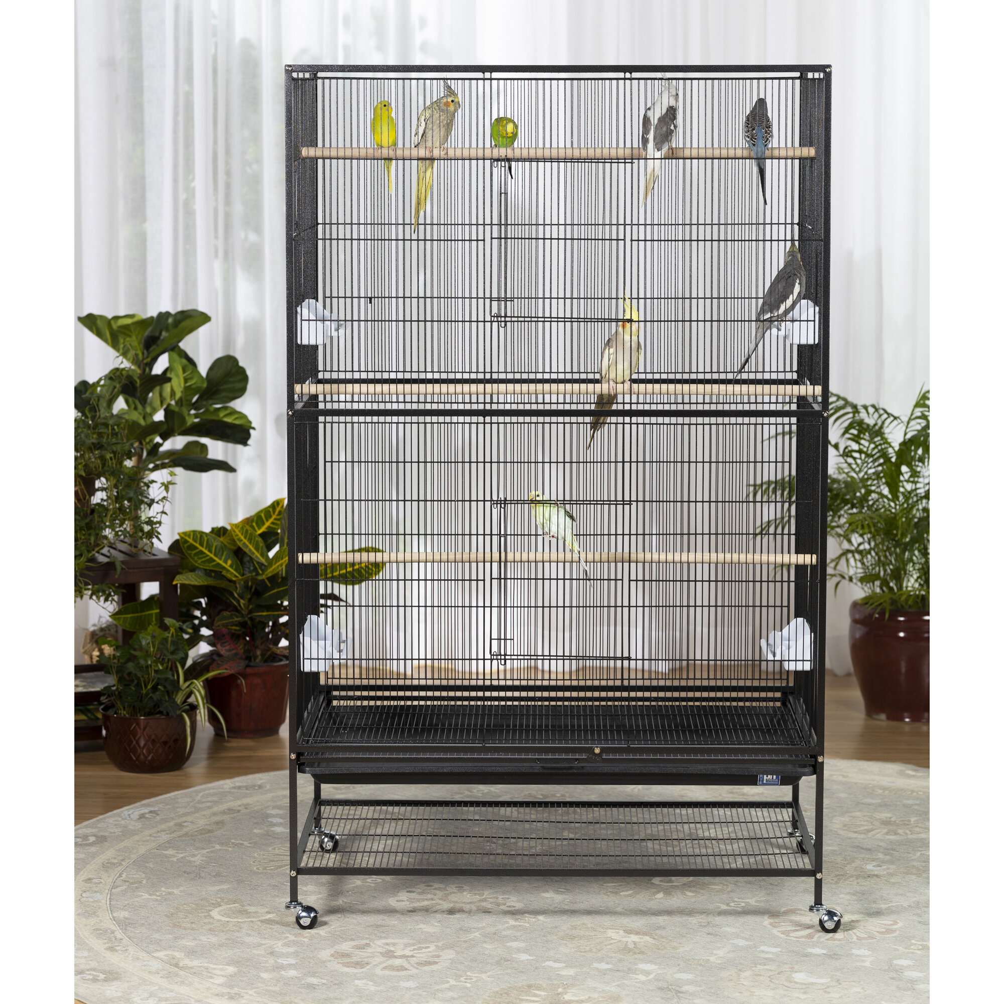 Tucker Murphy Pet™ Elsie Extra Large Flight Bird Cage & Reviews ...