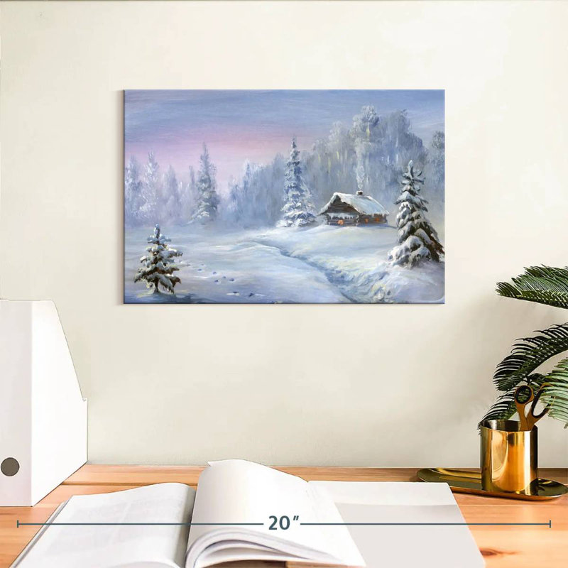 Alvord Winter Fields, 8" H x 12" W