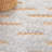 Kensen Hand Woven Wool/Jute/Cotton Abstract Rug in Gray-318491527
