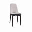 Ensemble de table de salle à manger en bois aggloméré de 63 po et de chaise de salle à manger en polyuréthane de style médiéval 63 po-1413311062