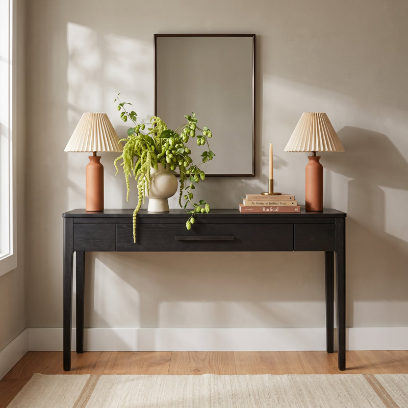 Godina 48 " W Console Table, Black