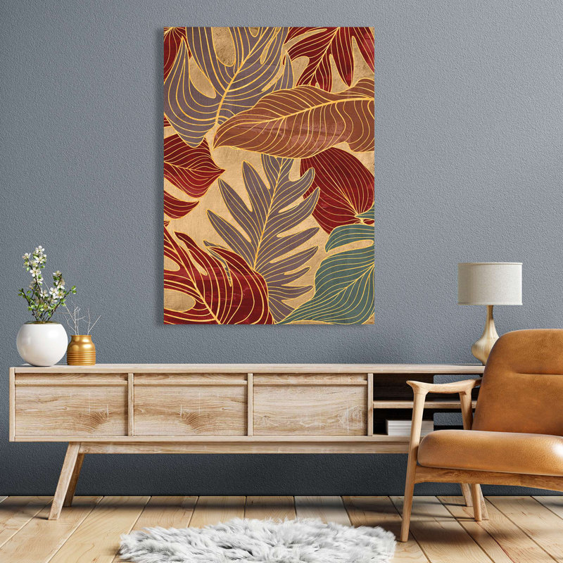 Jungle Panel I by Eve C. Grant - Wrapped Canvas Print, 100cm H x 70cm W x 4cm D